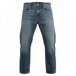 Levis 560 Comfort Fit Mens Jeans 42x30  Blue Relaxed Tapered Denim (GG6)